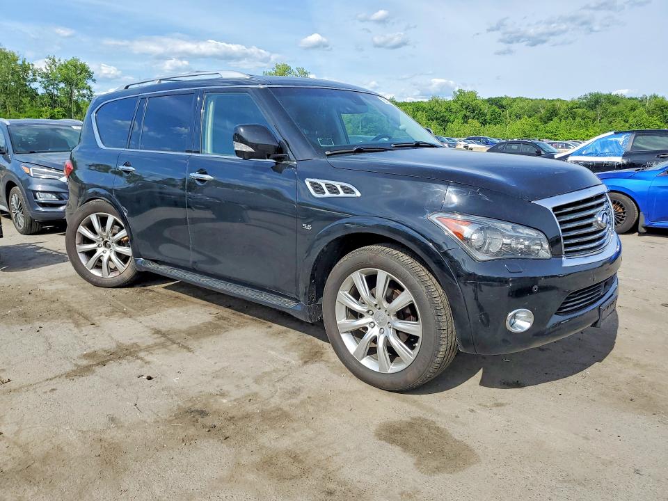 2014 Infiniti VIN JN8AZ2NC0E9350955 COPART salvage auction — BURN, Ny - Mv-907A Salvage Certificate, sold $2,000 on 2026-07-03 (photo 4)