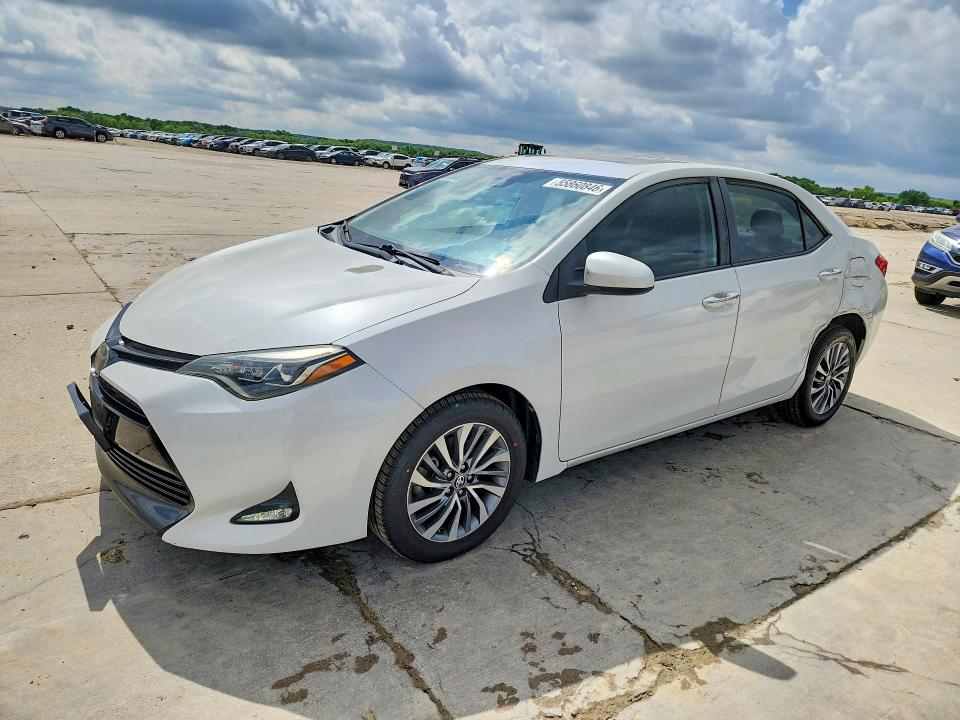2017 Toyota Corolla VIN 5YFBURHE5HP581577 COPART salvage auction — SIDE, TX - CERTIFICATE OF TITLE, sold $3,850 on 2026-07-27 (photo 1)