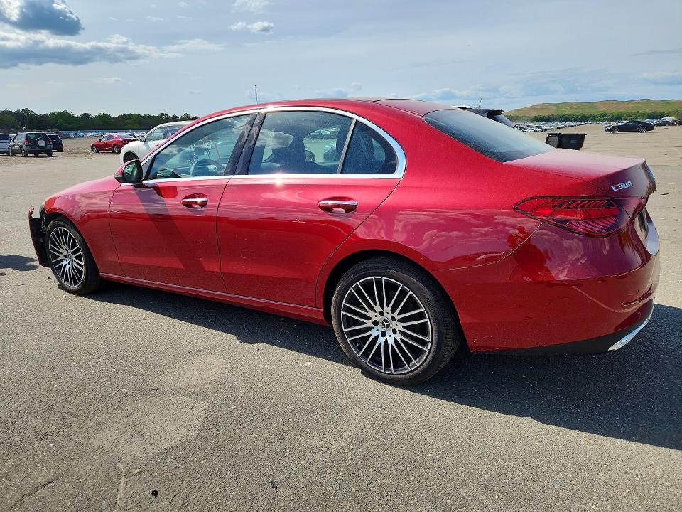 2024 Mercedes-benz C-klasse VIN W1KAF4HB8RR223157 COPART salvage auction — FRONT END, NY - MV-907A SALVAGE CERTIFICATE, sold $80 on 2026-07-27 (photo 2)