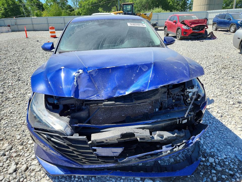 2021 Hyundai VIN KMHLM4AG5MU106751 COPART salvage auction — FRONT END, Mi - Cert Of Title-Salvage Vehicle, sold $2,550 on 2026-07-02 (photo 5)