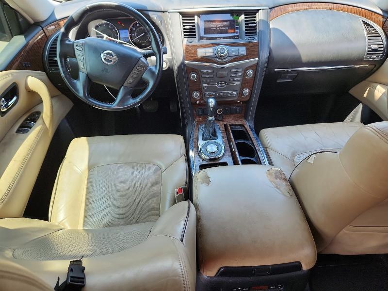2018 Nissan Armada VIN JN8AY2ND6J9050178 COPART salvage auction — REAR END, Fl - Cert Of Title Slvg Rebuildable, sold $275 on 2026-07-22 (photo 8)