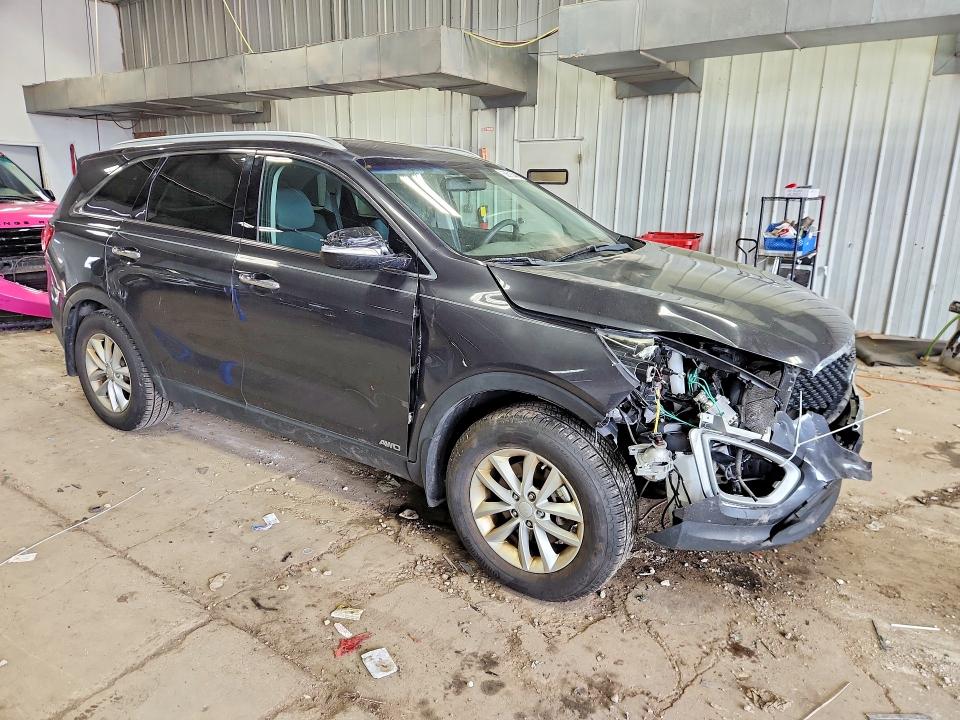 2016 Kia VIN 5XYPGDA35GG169770 COPART salvage auction — FRONT END, Salvage Title, sold $600 on 2026-07-27 (photo 4)