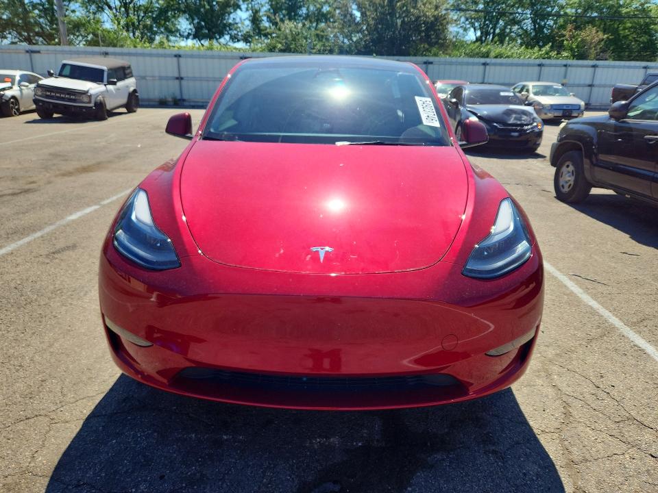 2024 Tesla Model y VIN 7SAYGAEEXRF181277 COPART salvage auction — REAR END, Oh - Cert Of Title-Salvage, sold $10,100 on 2026-07-08 (photo 5)