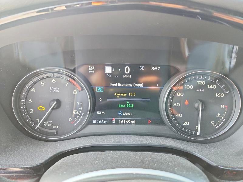 2025 Cadillac Xt5 VIN 1GYKNGRSXSZ127631 COPART salvage auction — FRONT END, MO - SALVAGE CERTIFICATE OF TITLE, sold $17,700 on 2026-08-03 (photo 9)