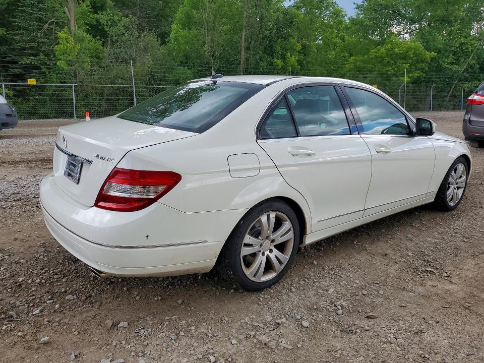 2009 Mercedes-benz C-klasse VIN WDDGF81X79F198129 COPART salvage auction — SIDE, Oh - Cert Of Title-Salvage, sold $600 on 2026-07-08 (photo 3)