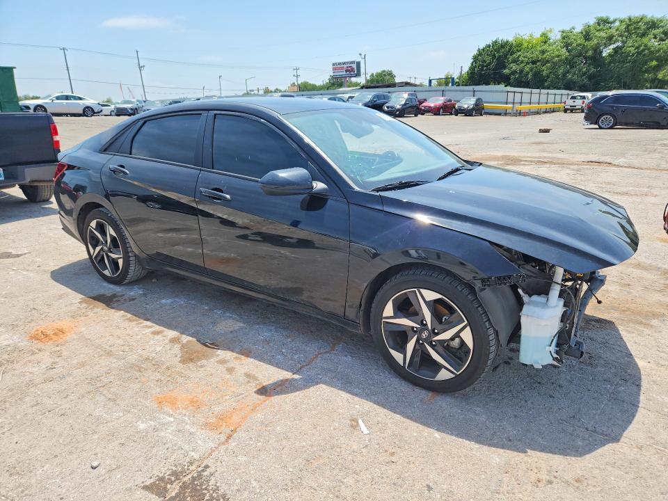 2023 Hyundai Elantra VIN KMHLS4AG4PU413189 COPART salvage auction — FRONT END, Ok - Cert Of Title-Rebuilt, sold $2,750 on 2026-07-30 (photo 4)