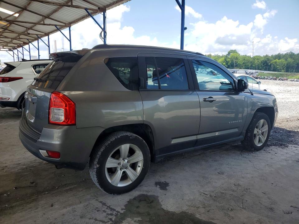 2012 Jeep Compass VIN 1C4NJCBA8CD634518 COPART salvage auction — FRONT END, Ga - Cert Of Title-Salvage, sold $1,050 on 2026-07-09 (photo 3)