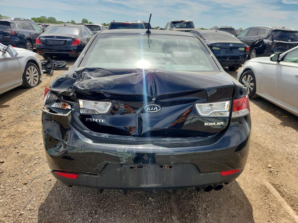 2010 Kia Forte VIN KNAFU6A2XA5251563 COPART salvage auction — REAR END, Il - Salvage Certificate, sold $400 on 2026-07-14 (photo 6)