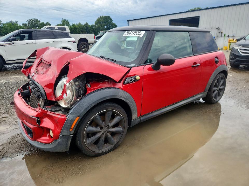 2012 Mini VIN WMWSV3C54CTY29348 COPART salvage auction — FRONT END, La - Cert Of Title-Salvage, sold $275 on 2026-08-20 (photo 1)