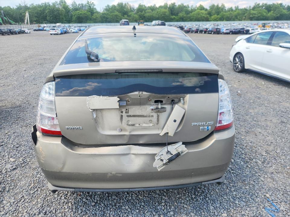 2008 Toyota Prius VIN JTDKB20U587733603 COPART salvage auction — REAR END, NJ - CERT OF TITLE-SALVAGE, sold $350 on 2026-07-24 (photo 6)