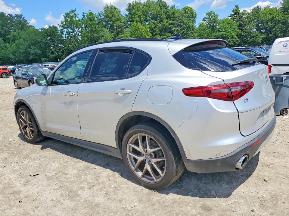 2018 Alfa romeo Stelvio VIN ZASFAKNN7J7B99636 COPART salvage auction — WATER/FLOOD, Ma - Cert Of Title-Salvage, sold $3,500 on 2026-07-27 (photo 2)