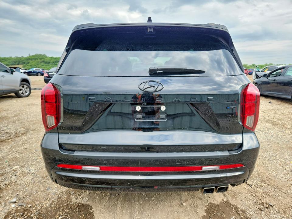 2024 Hyundai Palisade VIN KM8R7DGE3RU747606 COPART salvage auction — HAIL, Il - Salvage Certificate, sold $20,300 on 2026-07-29 (photo 6)