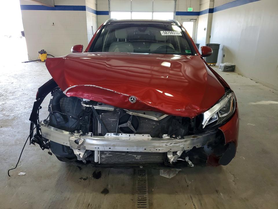 2018 Mercedes-benz Glc VIN WDC0G4KB6JV092182 COPART salvage auction — FRONT END, Va - Cert Of Title - Salvage, sold $3,950 on 2026-07-17 (photo 5)
