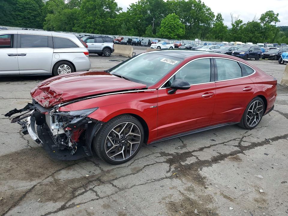 2023 Hyundai VIN KMHL14JC2PA327316 COPART salvage auction — FRONT END, Ny - Mv-907A Salvage Certificate, sold $6,000 on 2026-07-30 (photo 1)