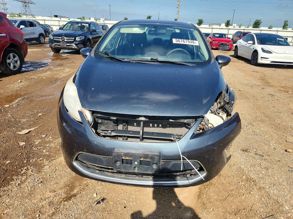2011 Ford Fiesta VIN 3FADP4BJ6BM157273 COPART salvage auction — FRONT END, Il - Salvage Certificate, sold $225 on 2026-07-30 (photo 5)
