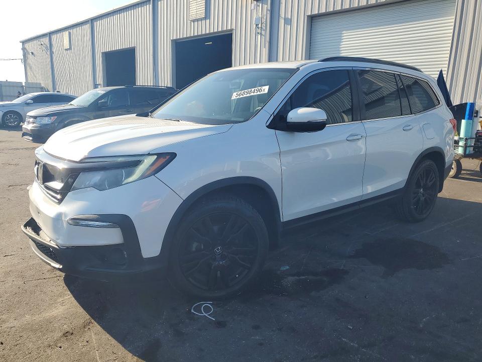 2021 Honda Pilot VIN 5FNYF5H20MB030255 — COPART salvage auction photo