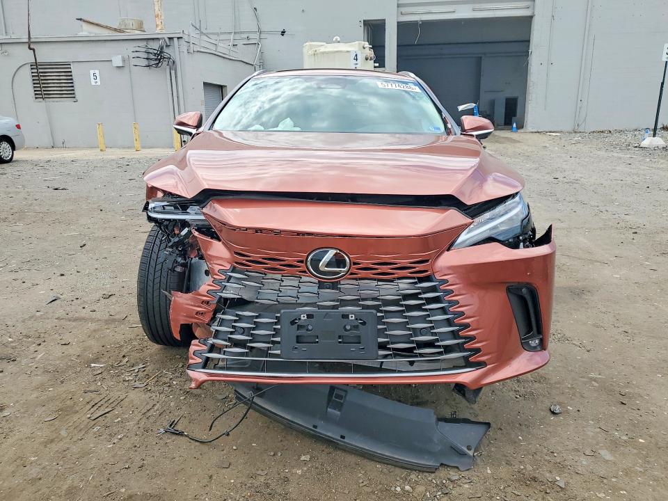 2026 Lexus Rx VIN 2T2BBMCA7TC124075 COPART salvage auction — FRONT END, Va - Cert Of Title - Salvage, sold $18,400 on 2026-07-22 (photo 5)