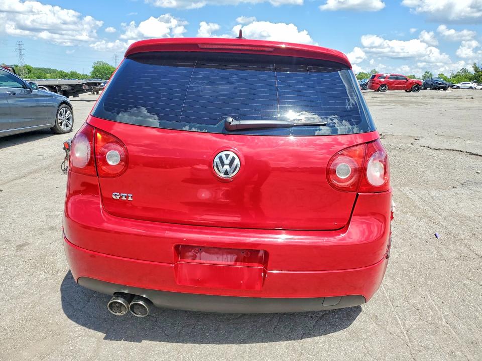 2008 Volkswagen Gti VIN WVWEV71K48W268512 COPART salvage auction — REAR END, Il - Salvage Certificate, sold $250 on 2026-07-29 (photo 6)