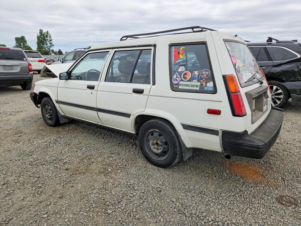 1985 Toyota Tercel VIN JT2AL32W8F0156044 COPART salvage auction — FRONT END, Or - Salvage Title Certificate, sold $175 on 2026-07-14 (photo 2)