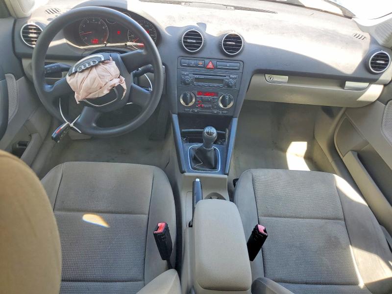2007 Audi A3 VIN WAUHF78PX7A053348 COPART salvage auction — FRONT END, Nc - Salvage Certificate Of Title, sold $250 on 2026-07-31 (photo 8)