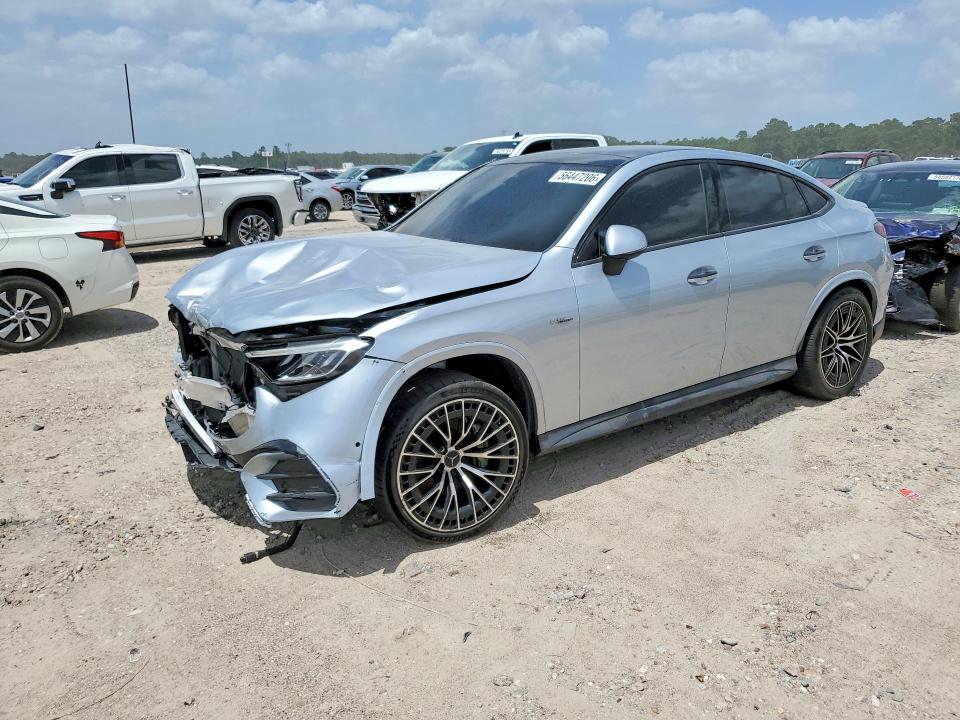 2025 Mercedes-benz Glc VIN W1NKJ8HB8SF298073 COPART salvage auction — FRONT END, Ca - Salvage Certificate, sold $34,500 on 2026-07-21 (photo 1)
