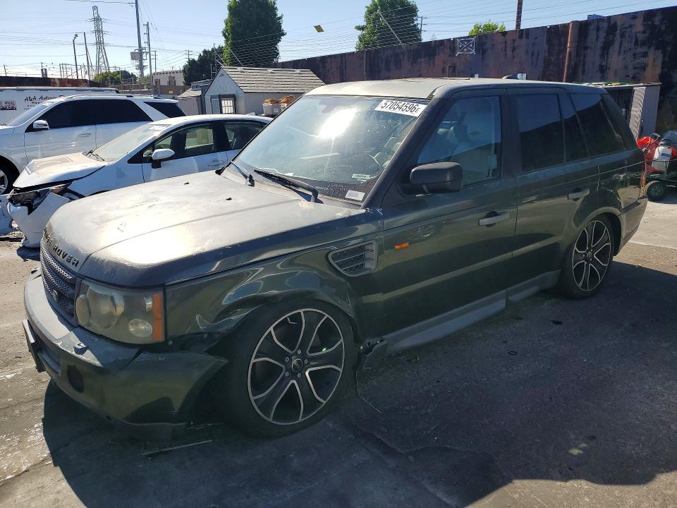 2006 Land rover Range rover sport VIN SALSF25486A934708 COPART salvage auction — FRONT END, CA - SALVAGE CERTIFICATE, sold $475 on 2026-07-17 (photo 1)