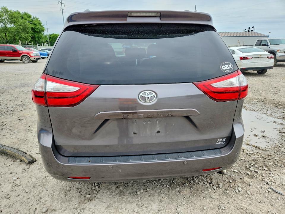 2015 Toyota Sienna VIN 5TDDK3DC4FS109777 COPART salvage auction — FRONT END, Oh - Cert Of Title-Salvage, sold $1,650 on 2026-07-18 (photo 6)