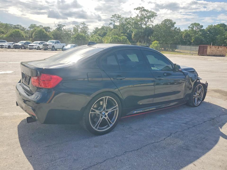 2013 BMW 3er VIN WBA3B9C56DF140671 COPART salvage auction — FRONT END, Fl - Cert Of Title Slvg Rebuildable, sold $2,900 on 2026-07-08 (photo 3)