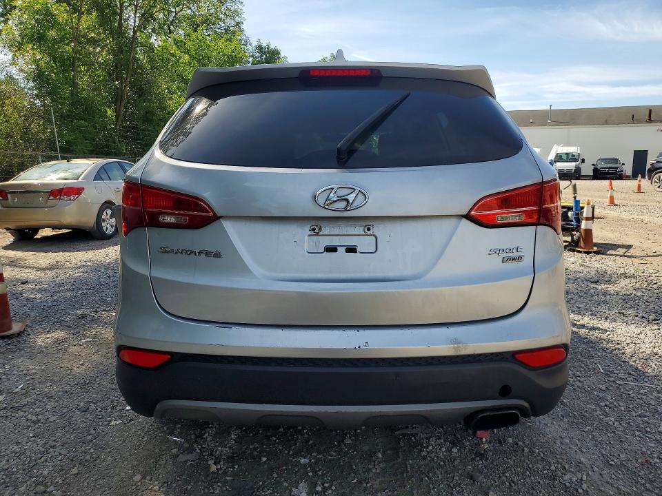 2016 Hyundai Santa fe VIN 5XYZTDLB0GG322659 COPART salvage auction — MECHANICAL, Oh - Certificate Of Title, sold $1,350 on 2026-07-25 (photo 6)