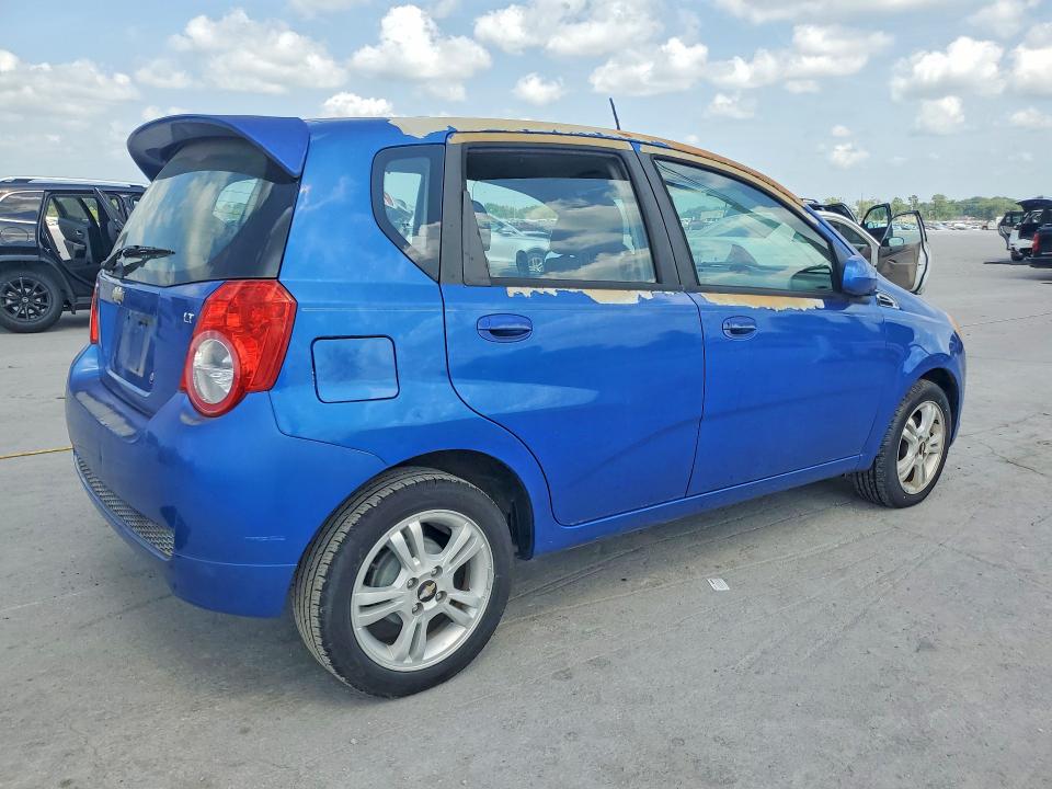 2010 Chevrolet Aveo VIN KL1TD6DE1AB111227 COPART salvage auction — MINOR DENT/SCRATCHES, Tn - Certificate Of Title, sold $750 on 2026-07-27 (photo 3)