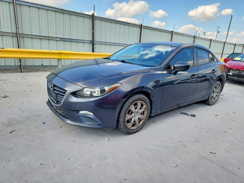 2014 Mazda 3 VIN JM1BM1U7XE1167378 COPART salvage auction — NORMAL WEAR, MT - CERTIFICATE OF TITLE (P), sold $2,950 on 2026-07-14 (photo 1)