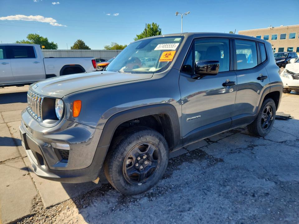 2021 Jeep Renegade VIN ZACNJDAB3MPM42763 COPART salvage auction — MECHANICAL, Co - Public - Salvage Title, sold $2,150 on 2026-07-20 (photo 1)