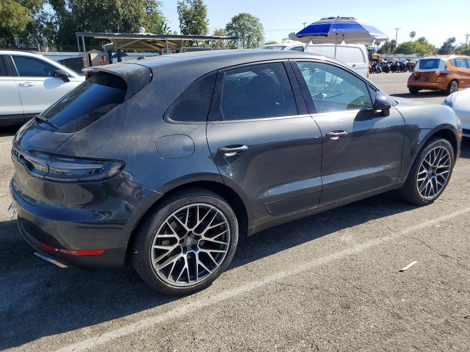 2024 Porsche Macan VIN WP1AA2A51KLB00714 COPART salvage auction — REAR END, Ca - Salvage Certificate, sold $1,150 on 2026-07-21 (photo 3)