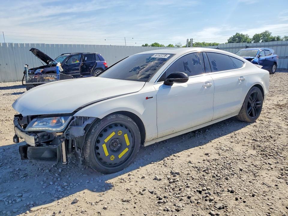 2014 Audi A7 VIN WAUWGAFC1EN017734 — COPART salvage auction photo
