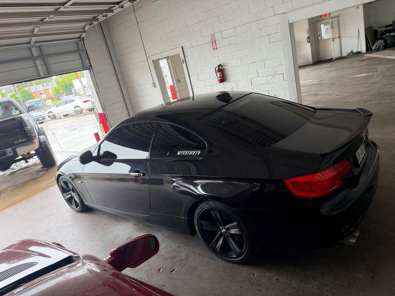 2011 BMW 3 Series VIN WBAKE3C50BE557478 COPART salvage auction — Front End, TX - CERTIFICATE OF TITLE (P), sold $700 on 2026-07-03 (photo 3)
