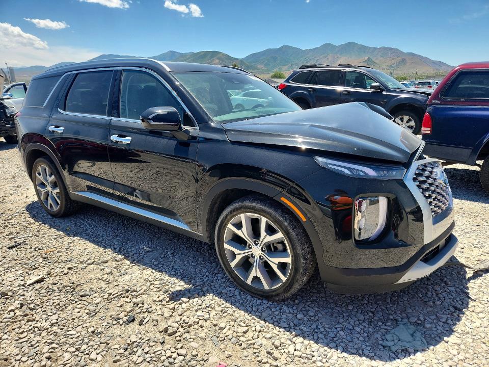 2021 Hyundai VIN KM8R4DHE4MU300461 COPART salvage auction — FRONT END, Ut - Salvage Certificate, sold $5,900 on 2026-07-10 (photo 4)