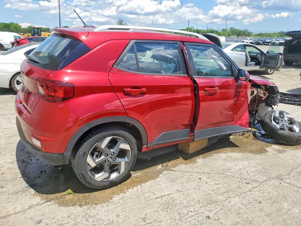 2024 Hyundai Venue VIN KMHRC8A31RU333671 COPART salvage auction — FRONT END, Nj - Cert Of Title-Salvage, sold $2,350 on 2026-07-29 (photo 3)