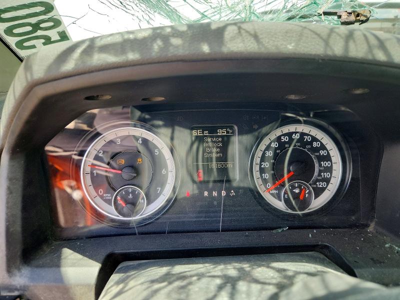 2018 Ram VIN 1C6RR7KT0JS295756 COPART salvage auction — FRONT END, Oh - Certificate Of Title, sold $5,900 on 2026-07-09 (photo 9)