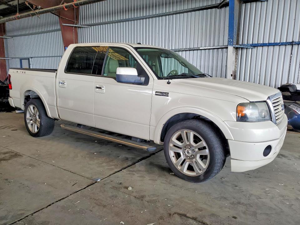 2008 Ford F-150 lightning VIN 1FTRW12558FA60529 COPART salvage auction — REAR END, Ca - Salvage Certificate, sold $1,600 on 2026-07-02 (photo 4)