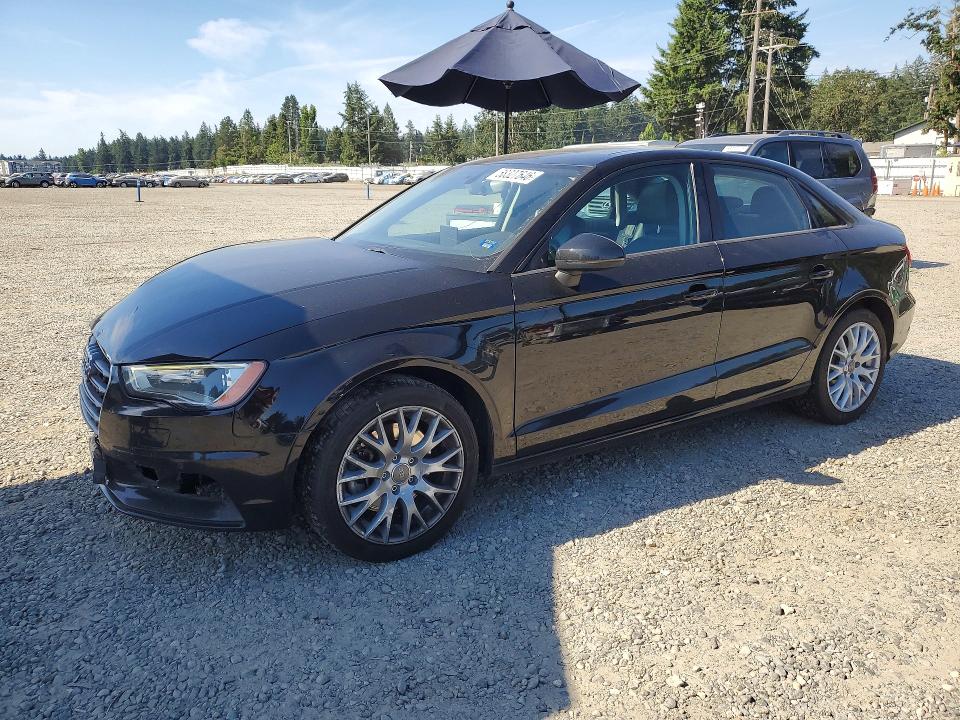 2016 Audi A3 VIN WAUA7GFFXG1099755 COPART salvage auction — FRONT END, Wa - Bill Of Sale, sold $1,700 on 2026-07-18 (photo 1)