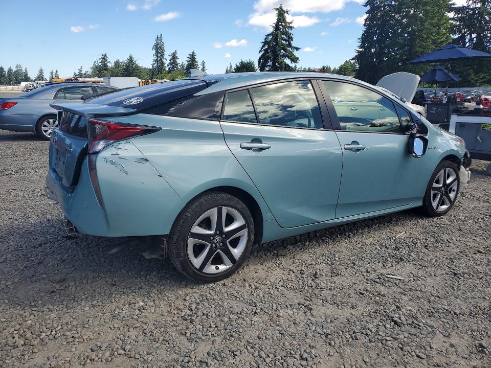 2017 Toyota Prius VIN JTDKARFUXH3031822 COPART salvage auction — FRONT END, WA - BILL OF SALE, sold $550 on 2026-07-24 (photo 3)