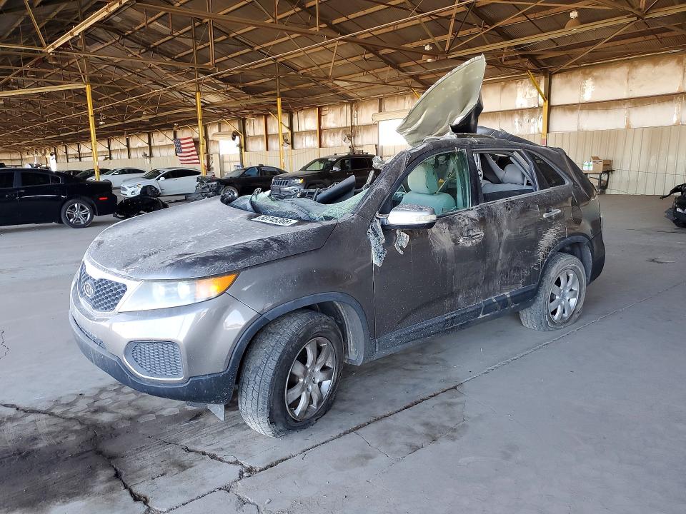 2011 Kia Sorento VIN 5XYKT3A18BG007669 COPART salvage auction — SIDE, Az - Certificate Of Title, sold $525 on 2026-07-06 (photo 1)