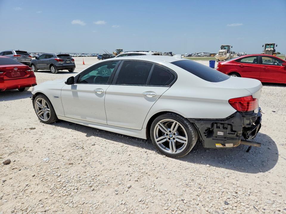 2014 BMW 5er VIN WBA5B1C51ED484321 COPART salvage auction — FRONT END, Tx - Salvage Vehicle Title, sold $850 on 2026-08-06 (photo 2)