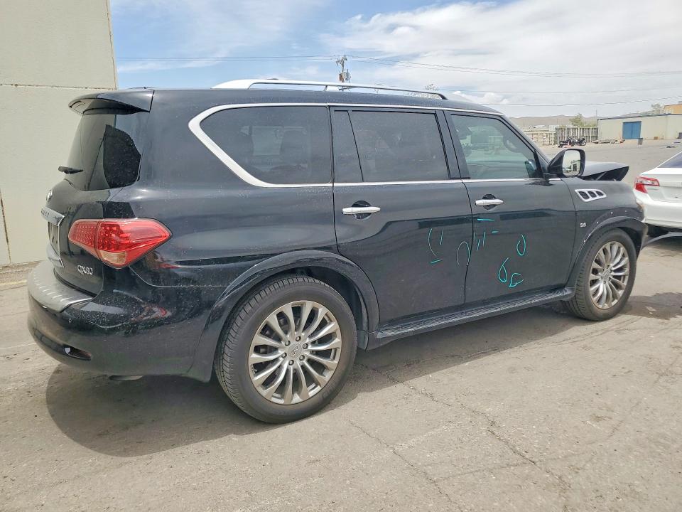 2016 Infiniti VIN JN8AZ2NE2G9122640 COPART salvage auction — FRONT END, TX - SALVAGE VEHICLE TITLE, sold $3,100 on 2026-07-06 (photo 3)