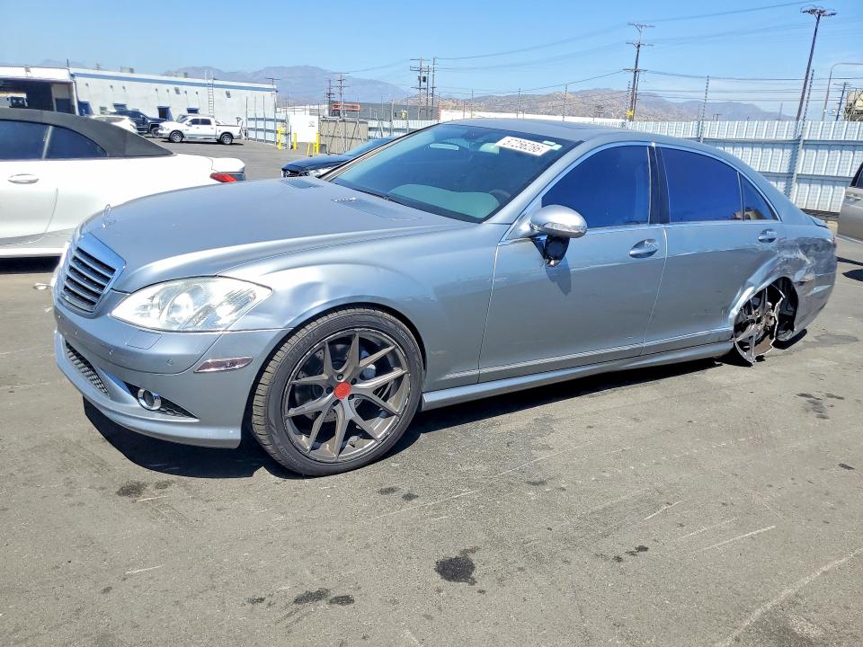 2007 Mercedes-benz S class VIN WDDNG71X97A056163 COPART salvage auction — REAR END, CA - SALVAGE CERTIFICATE, sold $425 on 2026-07-22 (photo 1)