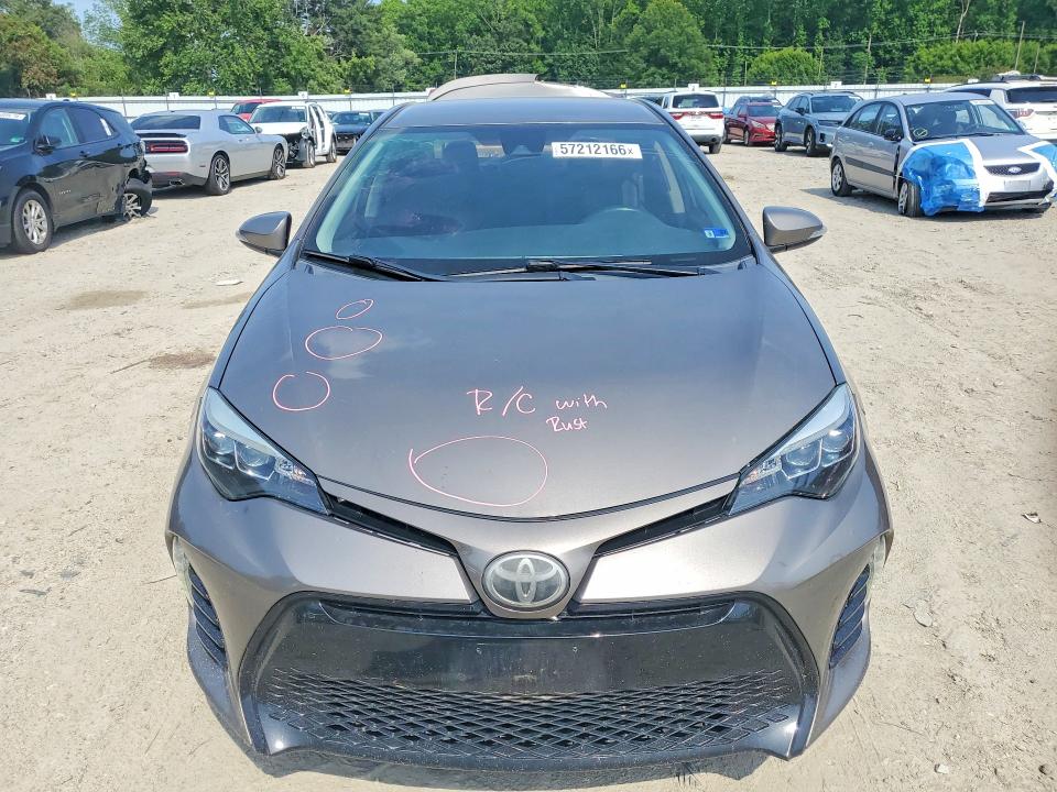 2017 Toyota VIN 5YFBURHE0HP696264 COPART salvage auction — REAR END, Va - Certificate Of Title, sold $3,050 on 2026-07-07 (photo 5)