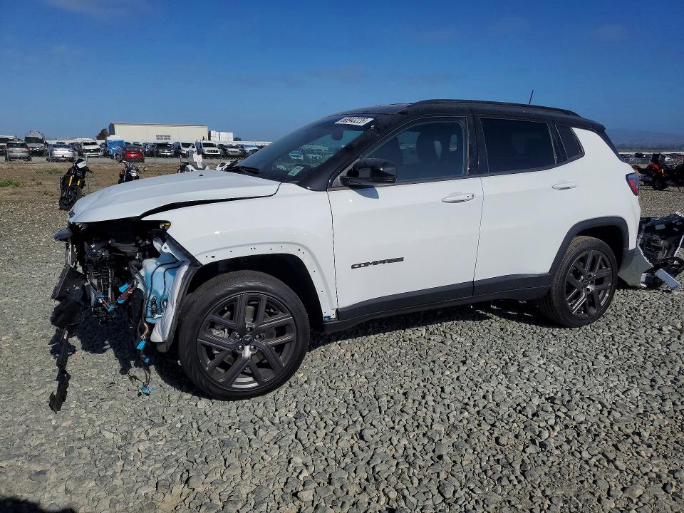 2026 Jeep Compass VIN 3C4NJDCN8TT167151 COPART salvage auction — FRONT END, Ca - Salvage Certificate, sold $350 on 2026-07-30 (photo 1)
