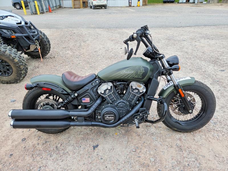 2021 Indian motorcycle co. Scout VIN 56KMTG001M3166592 COPART salvage auction — FRONT END, VA - CERT OF TITLE - SALVAGE, sold $6,500 on 2026-07-02 (photo 1)