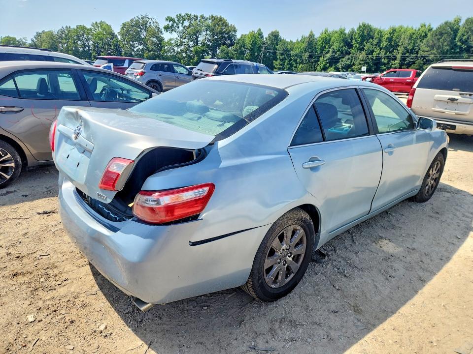 2007 Toyota Camry VIN JTNBE46K273111311 COPART salvage auction — REAR END, Va - Cert Of Title - Salvage, sold $225 on 2026-07-21 (photo 3)