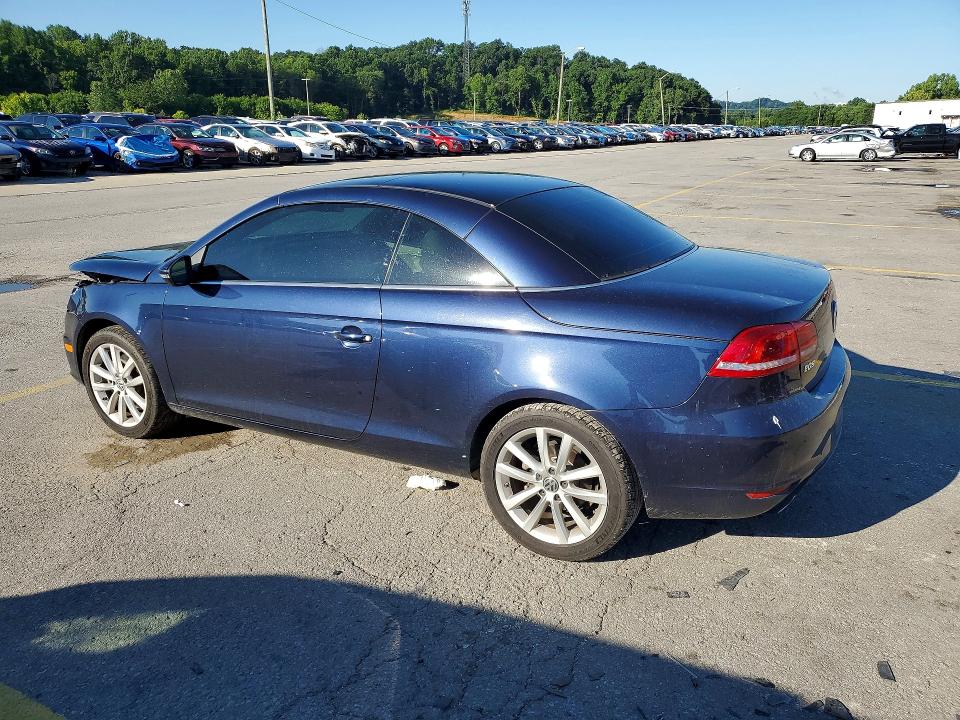 2012 Volkswagen Eos VIN WVWBW7AH7CV005384 COPART salvage auction — FRONT END, Ky - Cert Of Title-Salvage, sold $775 on 2026-07-09 (photo 2)